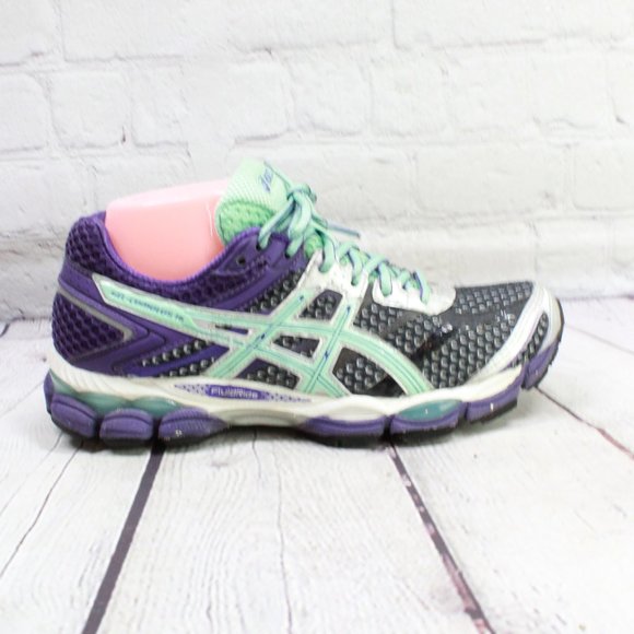 Asics Gel Cumulus 16 Blue Mesh Breathable Running Shoes Size US 7.5 - Picture 2 of 9